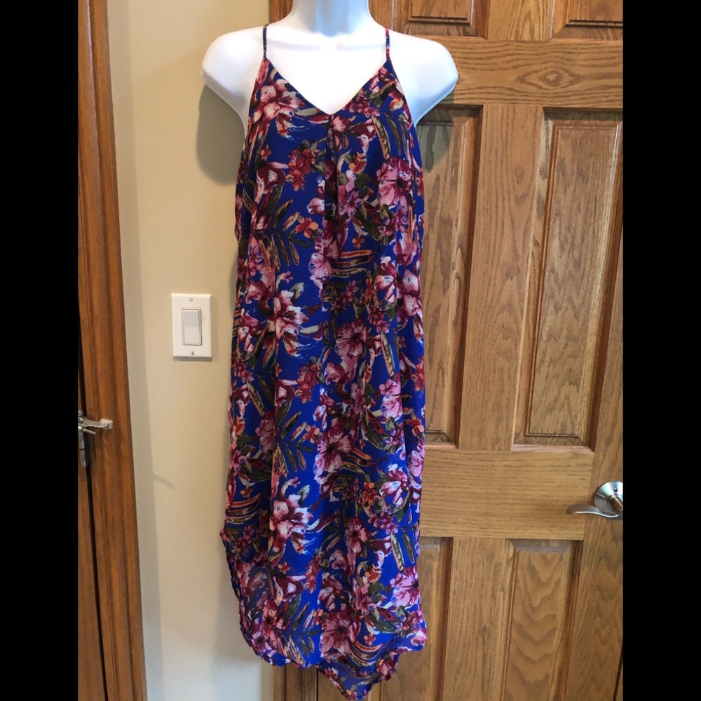 Mary & Mabel Hi-Low Floral Dress